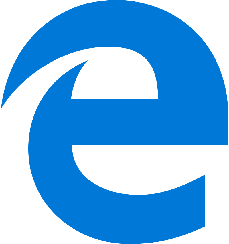 Logo de microsoft edge